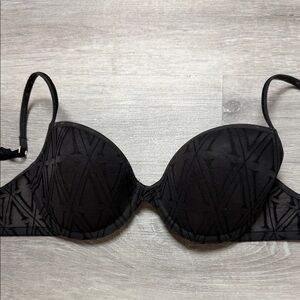 Victoria's Secret Black Logo Bra